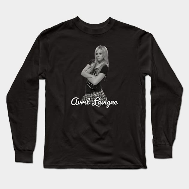 Avril Lavigne / 1984 Long Sleeve T-Shirt by Nakscil